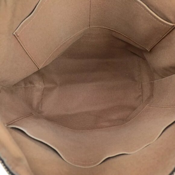 LOUIS VUITTON Logo Totally MM Shoulder Bag Monogram Leather Brown M56689 79YF370 - Picture 15 of 15